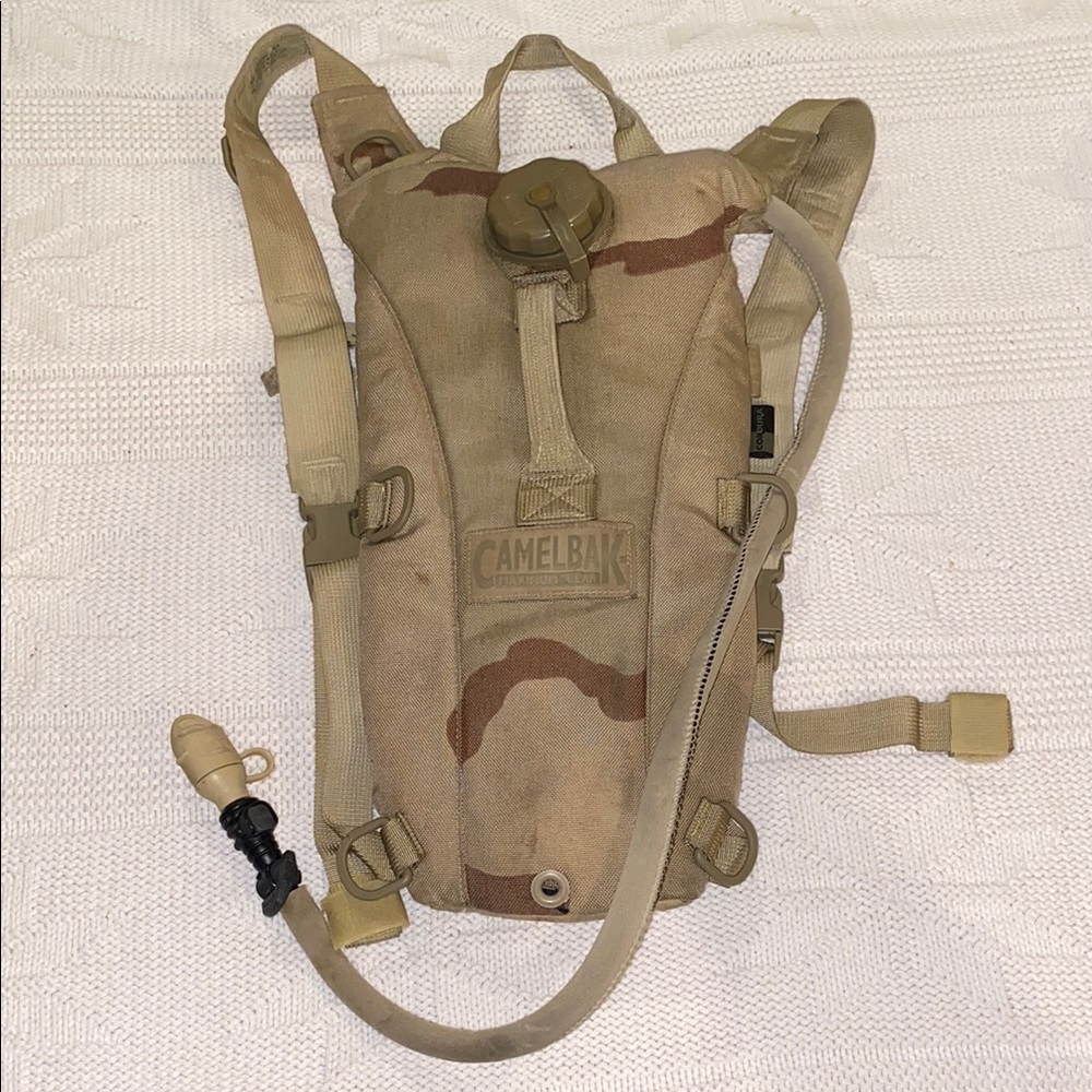 CamelBak Tan Camo Tactical Backpack with Hydration System